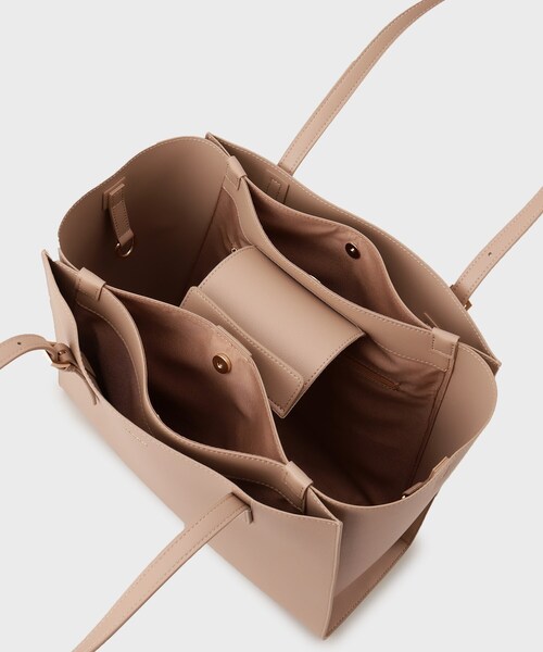 UNTITLED（アンタイトル）の「【A4書類 PC収納可】エフォートレストート（トートバッグ・レディース・ブラック/ライトグレー/ベージュ・99）」の7枚目の写真