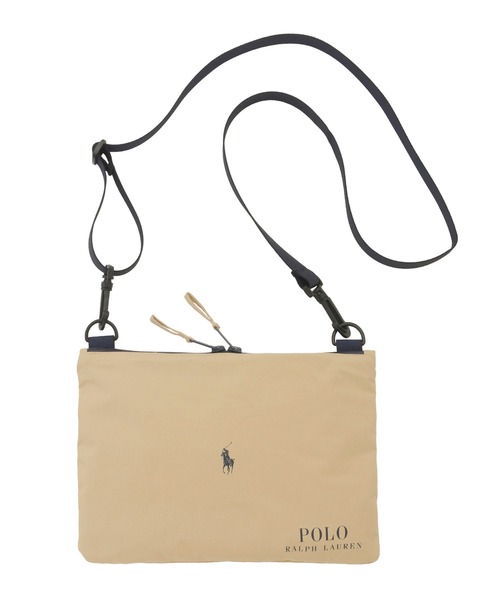 Polo Ralph Lauren キャンバスショルダーバッグ サコッシュ