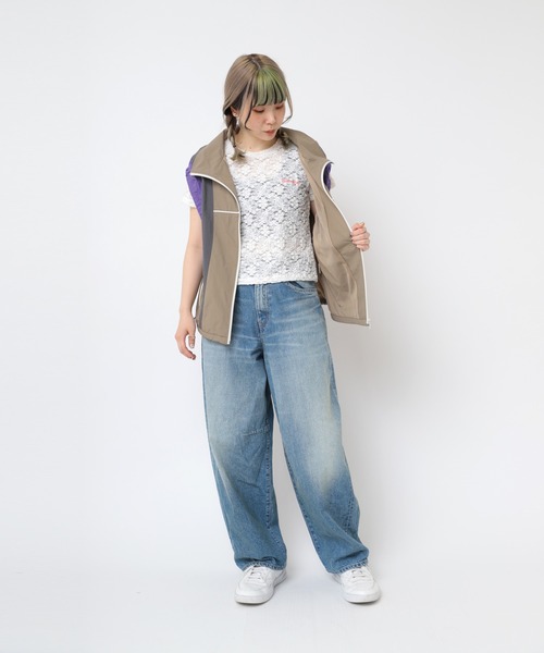 RNA(アールエヌエー)の「M2407 フラワージャガードT(Tシャツ/カットソー・レディース・ホワイト/ブラック/ライトイエロー・MEDIUM)」の9枚目の写真