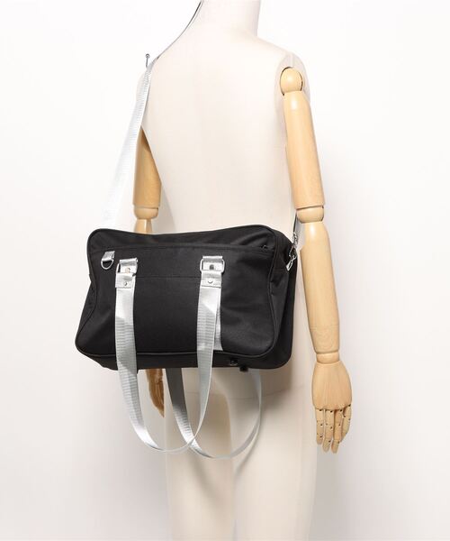 SVEC(シュベック)の「スクールバッグ(ショルダーバッグ・レディース・ブラック×ブラック/グレー/ネイビー/ブラック×グレー・FREE)」の10枚目の写真