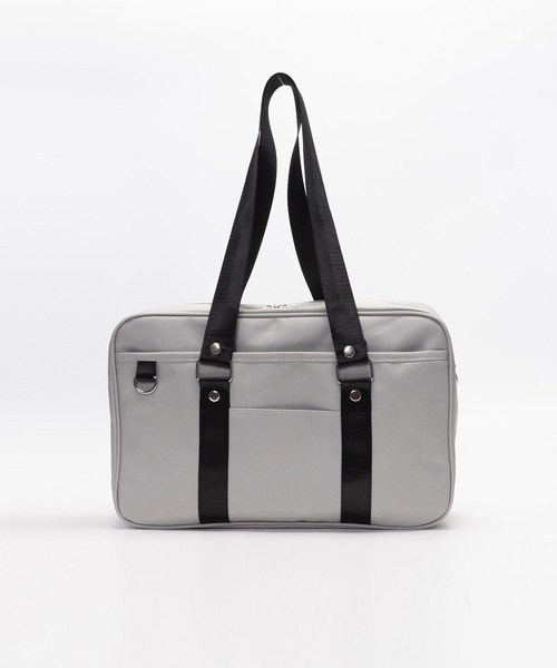 SVEC(シュベック)の「スクールバッグ(ショルダーバッグ・レディース・ブラック×ブラック/グレー/ネイビー/ブラック×グレー・FREE)」の3枚目の写真