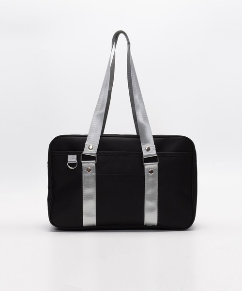 SVEC(シュベック)の「スクールバッグ(ショルダーバッグ・レディース・ブラック×ブラック/グレー/ネイビー/ブラック×グレー・FREE)」の2枚目の写真