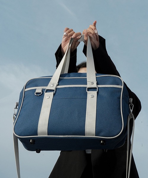 SVEC(シュベック)の「スクールバッグ(ショルダーバッグ・レディース・ブラック×ブラック/グレー/ネイビー/ブラック×グレー・FREE)」の11枚目の写真