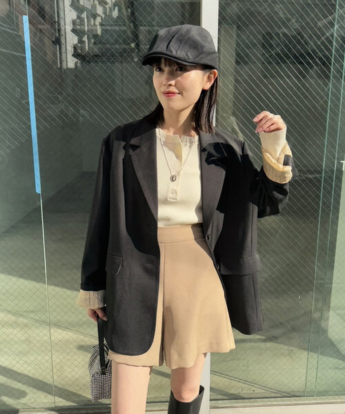 mystic(ミスティック)の「ベーシックショートパンツ(その他パンツ・レディース・ブラック/ベージュ・1/2)」の19枚目の写真