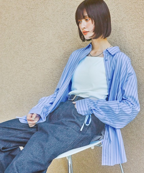 LAKOLE(ラコレ)の「袖シャーリングシャツ3 / 290748(シャツ/ブラウス・レディース・ベージュ/グリーン/ブルー・FREE)」の11枚目の写真