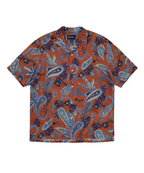 thisisneverthat（ディスイズネバーザット）の「Weird Paisley S/S Shirt（シャツ/ブラウス・メンズ・レッド/アイボリー/ネイビー・XL/L/M/S）」の3枚目の写真
