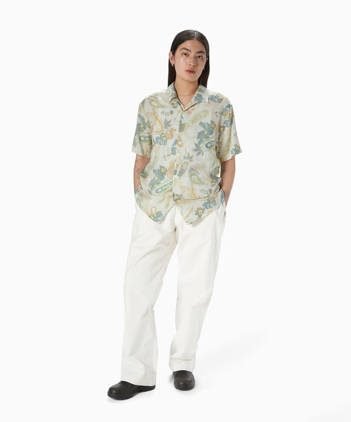thisisneverthat（ディスイズネバーザット）の「Weird Paisley S/S Shirt（シャツ/ブラウス・メンズ・レッド/アイボリー/ネイビー・XL/L/M/S）」の7枚目の写真