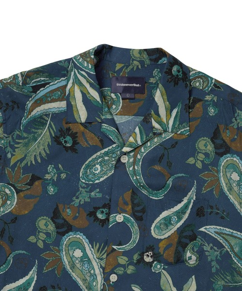 thisisneverthat（ディスイズネバーザット）の「Weird Paisley S/S Shirt（シャツ/ブラウス・メンズ・レッド/アイボリー/ネイビー・XL/L/M/S）」の8枚目の写真