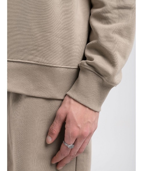 REPLAY（リプレイ）の「レタリング付きリラックスフィットスウェットシャツ（スウェット・メンズ・ベージュ・X-LARGE/LARGE/MEDIUM/SMALL）」の5枚目の写真