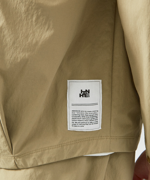 ABAHOUSE(アバハウス)の「【セットアップ対応】TUCK&DARTS シャツブルゾン / ドルマンスリーブ(シャツ/ブラウス・メンズ・ブラック/ベージュ・48/46)」の12枚目の写真