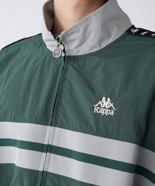 Kappa（カッパ）の「ナイロントラックジャケット (ユニセックス)（ナイロンジャケット・メンズ・ブラック/グリーン・MEDIUM/LARGE/X-LARGE）」の16枚目の写真
