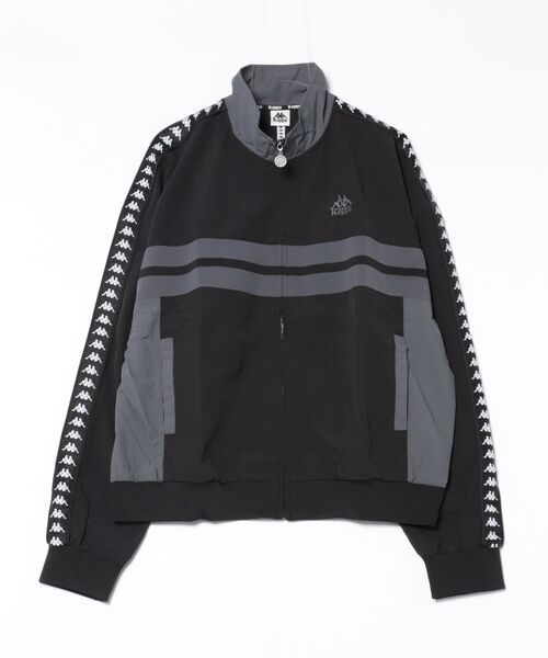Kappa（カッパ）の「ナイロントラックジャケット (ユニセックス)（ナイロンジャケット・メンズ・ブラック/グリーン・MEDIUM/LARGE/X-LARGE）」の20枚目の写真