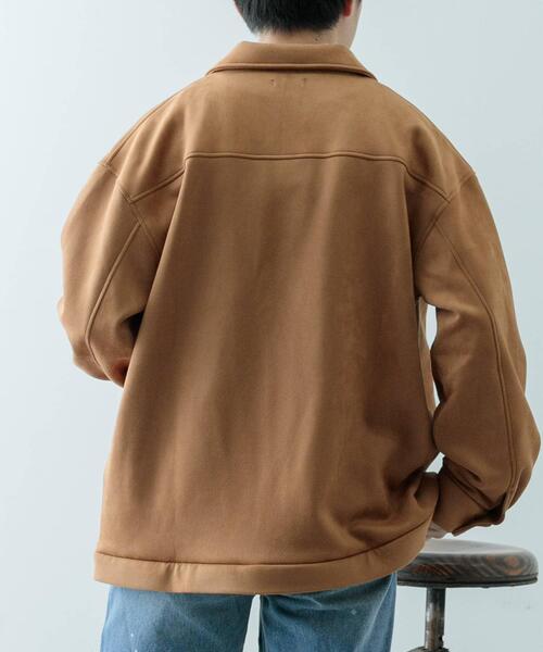 ITEMS URBANRESEARCH（アイテムズ アーバンリサーチ）の「F.S. ボタンアップJKT（その他アウター・メンズ・オフホワイト/ブラック/ライトブラウン・MEDIUM/LARGE）」の7枚目の写真