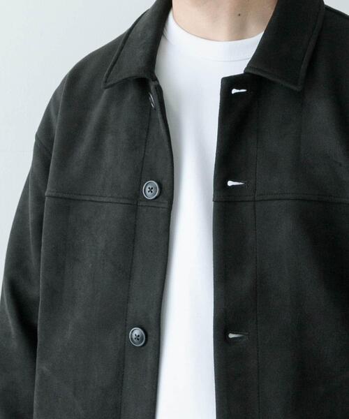 ITEMS URBANRESEARCH（アイテムズ アーバンリサーチ）の「F.S. ボタンアップJKT（その他アウター・メンズ・オフホワイト/ブラック/ライトブラウン・MEDIUM/LARGE）」の16枚目の写真