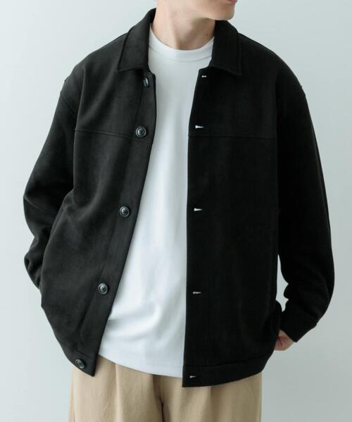 ITEMS URBANRESEARCH（アイテムズ アーバンリサーチ）の「F.S. ボタンアップJKT（その他アウター・メンズ・オフホワイト/ブラック/ライトブラウン・MEDIUM/LARGE）」の17枚目の写真