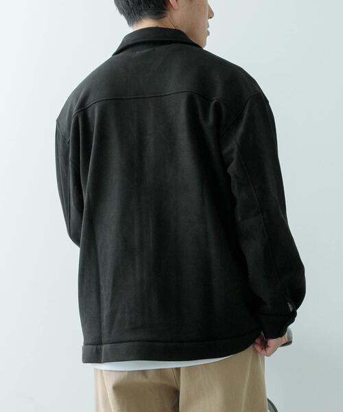 ITEMS URBANRESEARCH（アイテムズ アーバンリサーチ）の「F.S. ボタンアップJKT（その他アウター・メンズ・オフホワイト/ブラック/ライトブラウン・MEDIUM/LARGE）」の21枚目の写真