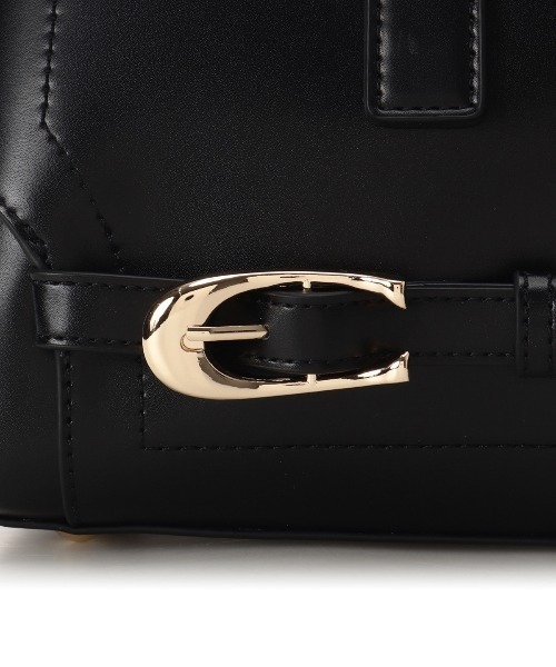 & chouette（アンドシュエット）の「ベルトデザイン ロングハンドルバッグ（トートバッグ・レディース・ブラック/オフホワイト/ミント・FREE）」の8枚目の写真