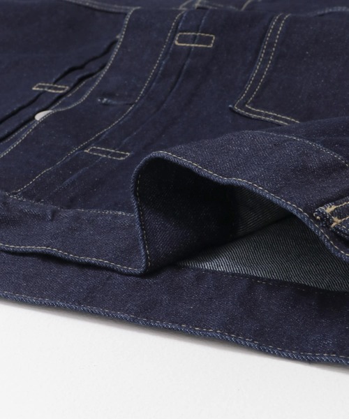 URBAN RESEARCH DOORS（アーバンリサーチドアーズ）の「13.3oz デニムジャケット（デニムジャケット・メンズ・ブラック/インディゴブルー・LARGE/MEDIUM）」の10枚目の写真