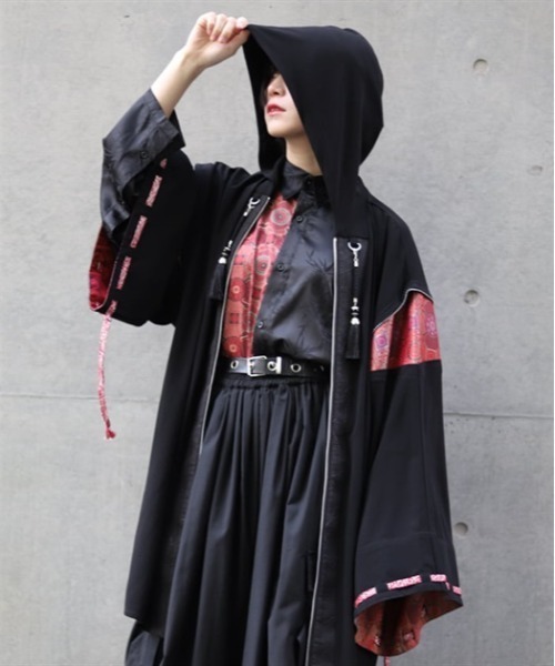 【REZEN】完売品 彼岸花羽織パーカー【ユニセックス】 彼岸花羽織パーカー | REZEN | axes femme 公式オンラインショップ