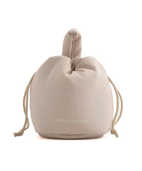 Arnold Palmer（アーノルドパーマー）の「巾着 シェア ミニ トートバッグ（トートバッグ・レディース・ブラック/ベージュ・F）」の5枚目の写真