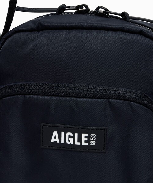 AIGLE(エーグル)の「撥水 ネイバーフッド ショルダーポーチ / ショルダーバッグ(ショルダーバッグ・レディース・ダークグリーン/ライトパープル/ブラック・FREE)」の9枚目の写真