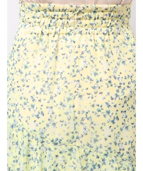 LAGUNAMOON（ラグナムーン）の「楊柳プリントアシンメトリーティアードスカート（スカート・レディース・ブラック/ライトグリーン/アイボリー・SMALL/MEDIUM）」の13枚目の写真