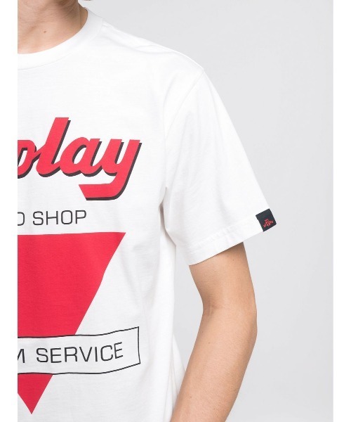 REPLAY(リプレイ)の「コットンジャ-ジーバイカープリントTシャツ(Tシャツ/カットソー・メンズ・ブルー/ホワイト・SMALL/MEDIUM/LARGE/X-LARGE)」の5枚目の写真