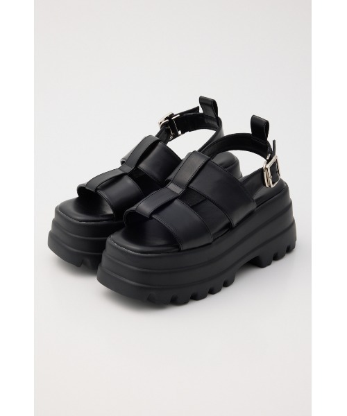 RODEO CROWNS WIDE BOWL（ロデオクラウンズワイドボウル）の「ボリュームソールグルカサンダル（サンダル・レディース・ブラック/ブルー/オフホワイト・LARGE/MEDIUM）」の21枚目の写真