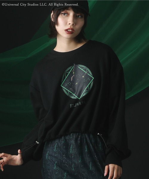 セール】□WICKED グラフィックショートスウェット（スウェット