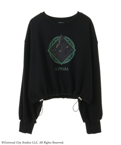 Green　Parks（グリーンパークス）の「■WICKED グラフィックショートスウェット（スウェット・レディース・ブラック/ピンク・FREE）」の18枚目の写真