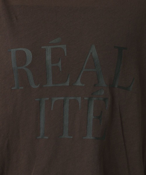 A part by（アパートバイ）の「シアーロゴロンT（Tシャツ/カットソー・レディース・チャコールグレー/ブラウン/オフホワイト・FREE）」の17枚目の写真