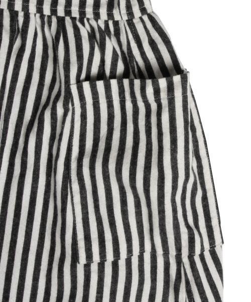 BEAMS BOY（ビームスボーイ）の「BEAMS BOY / ネル切替 ロングスリーブ（シャツワンピース・レディース・ホワイト/インディゴブルー/ネイビー・ONE SIZE）」の6枚目の写真