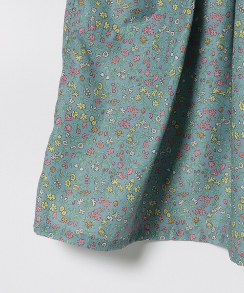 BEAMS mini（ビームスミニ）の「フラワー 切替 ノースリーブ ワンピース 2025SS（90～150cm）（ワンピース・キッズ・イエロー/ブルー系その他/オフホワイト・90/100/110/120/130/140/150）」の14枚目の写真