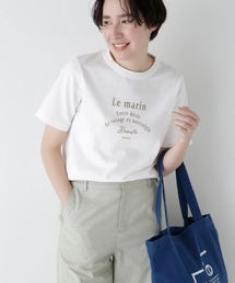 ◆リサイクルコットン度詰天竺Tシャツ