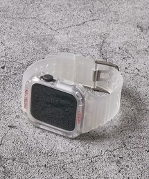 TETE HOMME（テットオム）の「【zandy / ズィー・アンド・ワイ】アップルウォッチバンド スポーツ一体式ベルト（デジタル腕時計）」