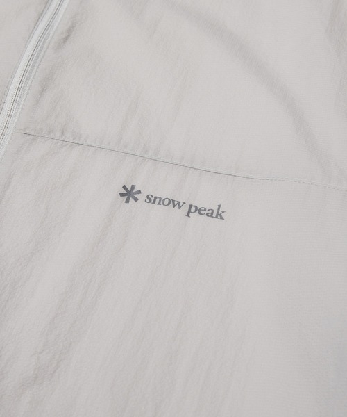 Snow Peak（スノーピーク）の「Snow Peak / Ultra Lightweight Windbreaker ウィンドブレーカー（ナイロンジャケット・メンズ・ベージュ/ネイビー/グレー・L/M/XL）」の17枚目の写真