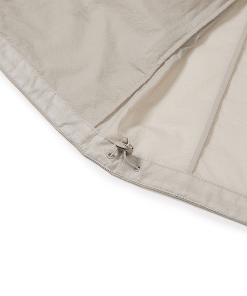 Snow Peak（スノーピーク）の「Snow Peak / Ultra Lightweight Windbreaker ウィンドブレーカー（ナイロンジャケット・メンズ・ベージュ/ネイビー/グレー・L/M/XL）」の10枚目の写真