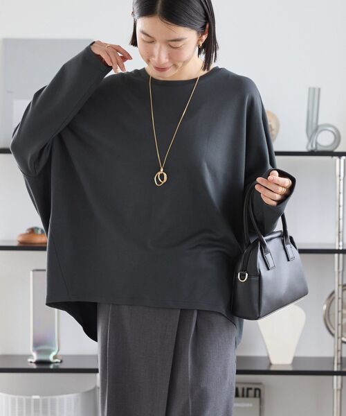 AMERICAN HOLIC(アメリカンホリック)の「ポンチコクーンカットプルオーバー(Tシャツ/カットソー・レディース・アイボリー/チャコールグレー/オフホワイト/ライトグレー/ミント・M/L)」の20枚目の写真