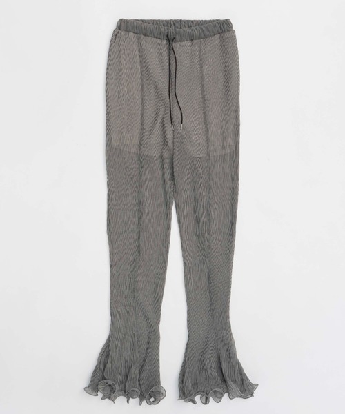Ruffle Hem Flare Pants/ラッフルヘムフレアパンツ【MAISON