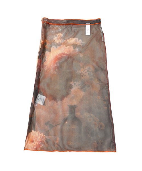 rokh（ロク）の「rokh VASE OF FLOWERS PRINTED JERSEY SKIRT R2CA190-1（スカート・レディース・マルチ・X-SMALL）」の2枚目の写真
