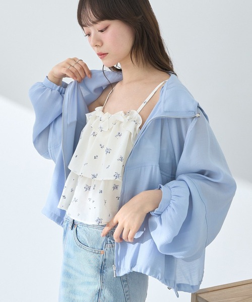 Theory　シアー　ジップパーカー セール】シアージップパーカー（その他アウター）｜earth