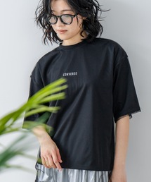 【CONVERSE/コンバース】チュールレイヤード Tシャツ