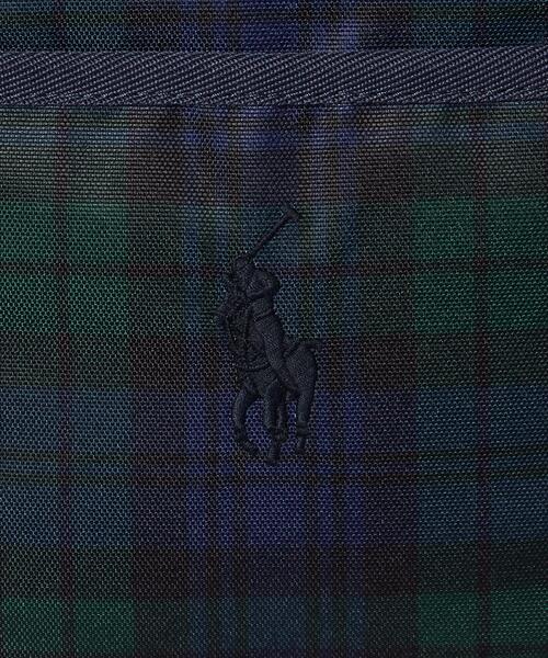 POLO RALPH LAUREN CHILDRENSWEAR(ポロ ラルフ ローレン チルドレンズウェア)の「チェック Big Pony トート & チェンジング パッド セット(マザーズバッグ・キッズ・ブラック系1・ONE)」の6枚目の写真
