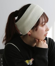 colleca la | ざっくりリブニットヘアバンド/ターバン(ヘアバンド)