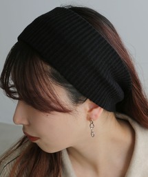 colleca la（コレカラ）の「ざっくりリブニットヘアバンド/ターバン（ヘアバンド・キッズ）」