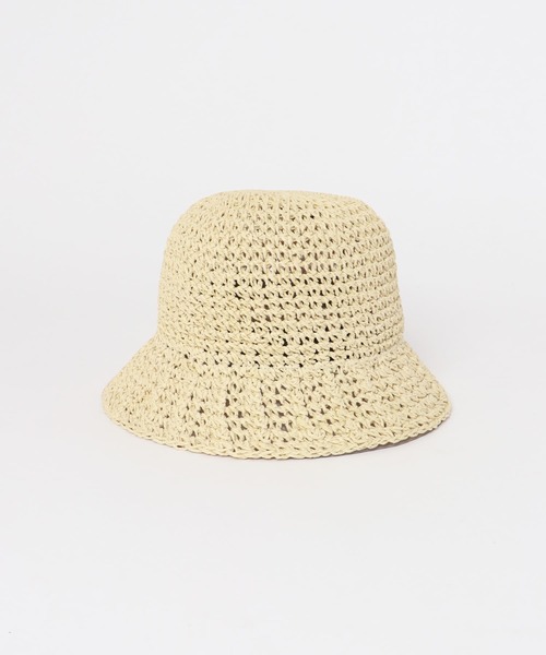 URBAN RESEARCH DOORS（アーバンリサーチドアーズ）の「『親子リンク』ペーパーソフトハット(KIDS)（その他小物・キッズ・ベージュ/ナチュラル・ONE）」の6枚目の写真