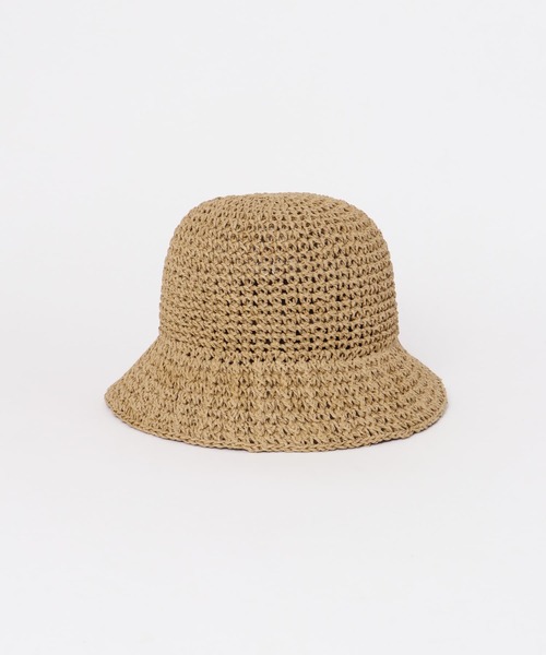 URBAN RESEARCH DOORS（アーバンリサーチドアーズ）の「『親子リンク』ペーパーソフトハット(KIDS)（その他小物・キッズ・ベージュ/ナチュラル・ONE）」の7枚目の写真