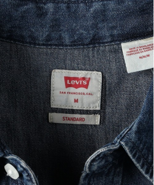 Levi's(リーバイス)の「Levi's(リーバイス)クラシックウエスタンショートスリーブシャツ(シャツ/ブラウス・メンズ・ダークインディゴブルー・M/S/L)」の6枚目の写真