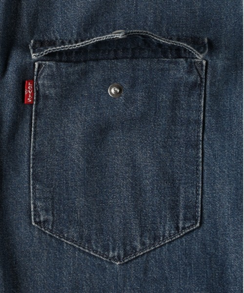 Levi's(リーバイス)の「Levi's(リーバイス)クラシックウエスタンショートスリーブシャツ(シャツ/ブラウス・メンズ・ダークインディゴブルー・M/S/L)」の7枚目の写真