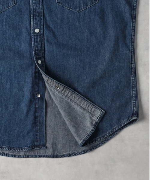 Levi's(リーバイス)の「Levi's(リーバイス)クラシックウエスタンショートスリーブシャツ(シャツ/ブラウス・メンズ・ダークインディゴブルー・M/S/L)」の9枚目の写真
